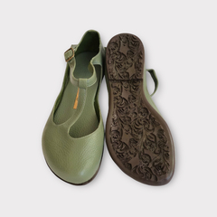 Sapato Amélie verde gris - Riva Sandálias