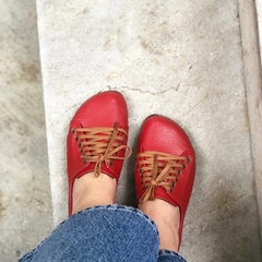 Sapato Teresa vermelho