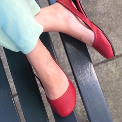 Sapato Marina vermelha na internet