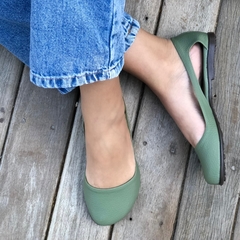 Sapato Marina verde gris - comprar online