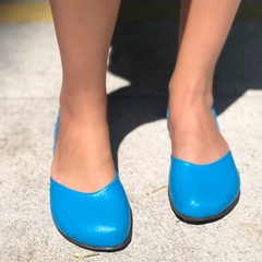 Sapato Laura turquesa - loja online