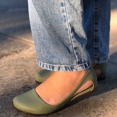 Sapato Marina verde gris na internet
