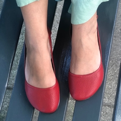 Sapato Marina vermelha