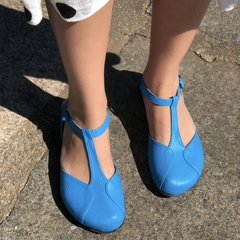 Sapato Catherine turquesa - comprar online