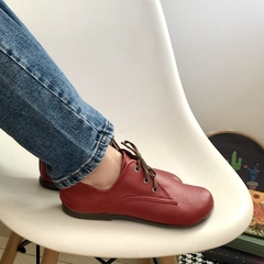 Sapato Caroline vermelha na internet