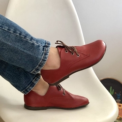 Sapato Caroline vermelha