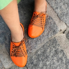 Sapato Teresa laranja
