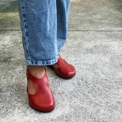 Sapato Maira vermelha - Riva Sandálias