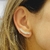 EAR CUFF ZIRCONIA NAVETE 734019