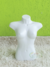 Busto de Plástico Branco Feminino