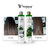 Kit Shampoo + Progressiva Semi Definitiva Victoria Hair Gloss Menta Plus 1 Litro + Gloss Extra 1 Litro