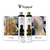 Imagem do Kit Shampoo + Progressiva Semi Definitiva Victoria Hair Gloss Gold Black 1 Litro + Gloss Extra 1 Litro