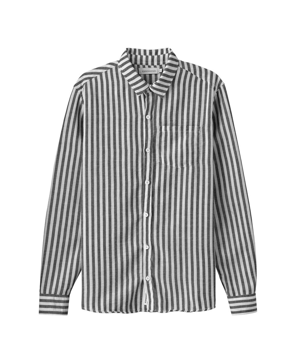 Camisa Lino Ghiaie Idrogeno
