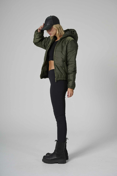 CAMPERA PUFFER VERDE - comprar online