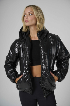 CAMPERA PUFFER NEGRA - Rock & Stories