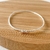 Bracelete Fino Torcido de Prata PUL00018 - loja online