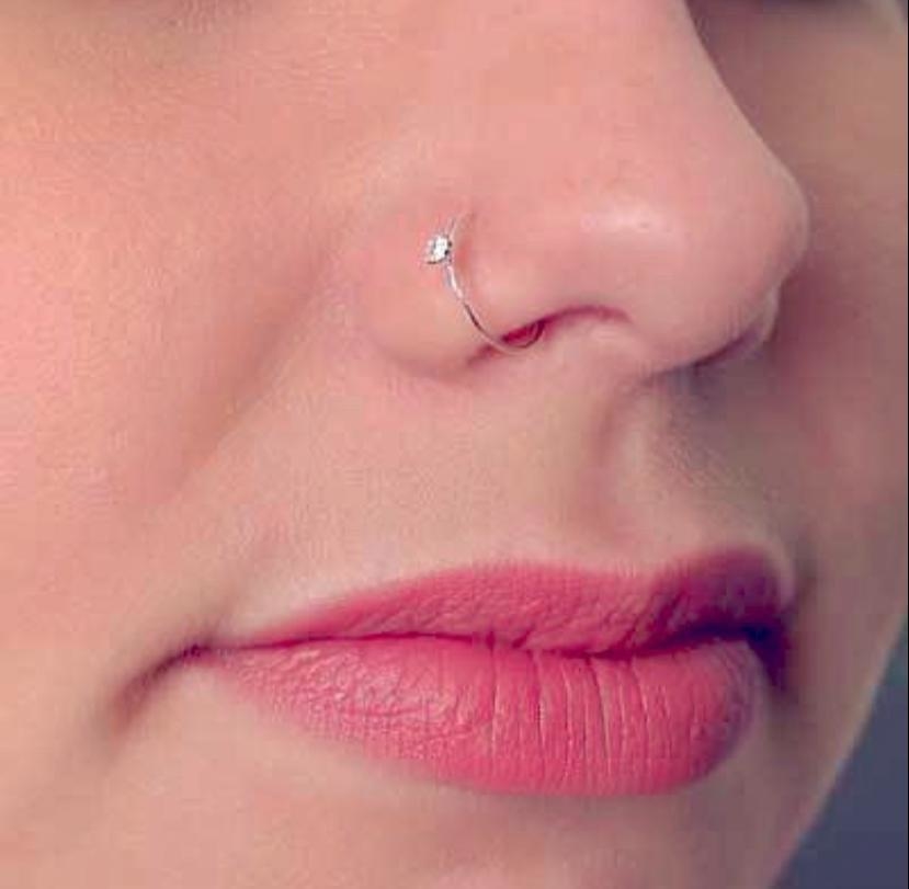 Piercing Ring Point Light Nose - Valentina's Joias