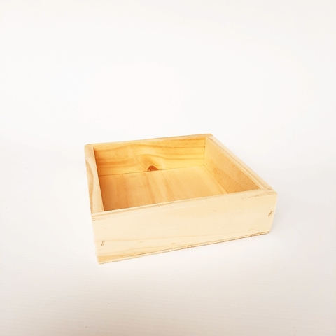 Cajón bajo de 17x17x4cm