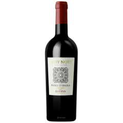 Vinho Why Not Nero D'avola DOc Riserva Sryrah 750ml