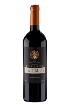 Vinho Farmus Reserva Special Collection Cabernet Sauvignon 750ml - comprar online