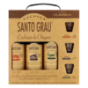 Kit Cachaça Santo Grau c/ 3 Unidades 375ml