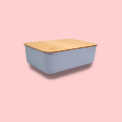 Caja minimalista tapa madera - tienda online