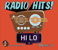 Radio Hits 3 Hi Lo 140-153 bpm