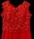 Vestido De festa plus size vermelho