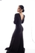 Vestido longo alfaiataria fenda desconto imperdivel por tempo limitado! - buy online