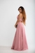 Vestido de festa longo alfaiataria com fendas- Rose - loja online