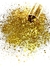 GM21 Glitter Chunky flocado Poliéster Importado resina unha 10gr - GOLD - comprar online