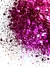 GM10-B Glitter Chunky flocado Poliéster Importado resina unha 100gr - CHERRY