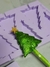 L7 Molde de silicone pirulito árvore de natal para decorar