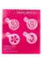 PP19 Kit com 4 mini estêncils dia das mães para confeitaria e artesanato. - comprar online