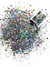 GH24-B Glitter Chunky holográfico Poliéster Importado resina unha 100gr -ROCKY - comprar online