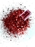 GM19 -B Glitter Chunky flocado Poliéster Importado resina unha 100gr - STRAWBERRY - comprar online