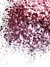GM13-B Glitter Chunky flocado Poliéster Importado resina unha 100gr - OLD ROSE