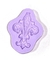 F95 MOLDE DE SILICONE ARABESCO CONFEITARIA BISCUIT - comprar online