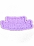 F424 MOLDE DE SILICONE PLACA HAPPY BIRTHDAY BISCUIT - comprar online