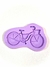 F631 MOLDE DE SILICONE BICICLETA CONFEITARIA ARTESANATO - comprar online