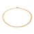 Colar Choker Malha Fina Banhado em ouro 18k