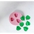 Molde de silicone - modelo 3 FOLHINHAS (cód.10) - comprar online