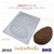 Forma para chocolate BWB - Ovo Barra 3D (10061) - comprar online