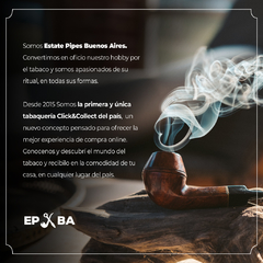 KIT INICIATICO PARA FUMAR EN PIPA BPK SADDLE - REP. CHECA - Estate Pipes Buenos Aires