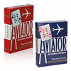 AVIATOR NAIPES POKER JUMBO AZUL