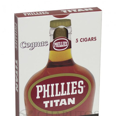 PHILLIES TITAN COGNAC CAJA X5 - EEUU