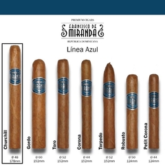 FRANCISCO DE MIRANDA CHURCHILL CAJA X25 (AZUL) - REP. DOMINICANA - comprar online