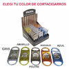 CORTACIGARROS AMARILLO PLASTICO Y METAL