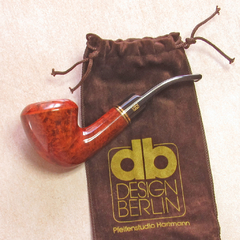 PIPA DESIGN BERLIN TALL CALABASH NATURAL 9MM - ALEMANIA - comprar online