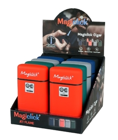 ENCENDEDOR MAGICLICK JET COLORES RECARGABLE (TIPO SOPLETE)